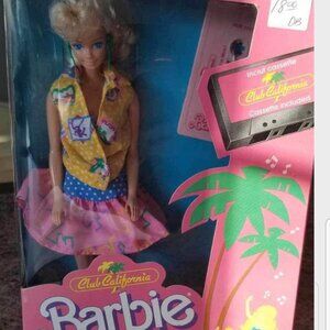 1987 Club California Barbie Doll New In Box